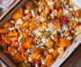 Gebackener Kürbis mit Feta und Rosmarin